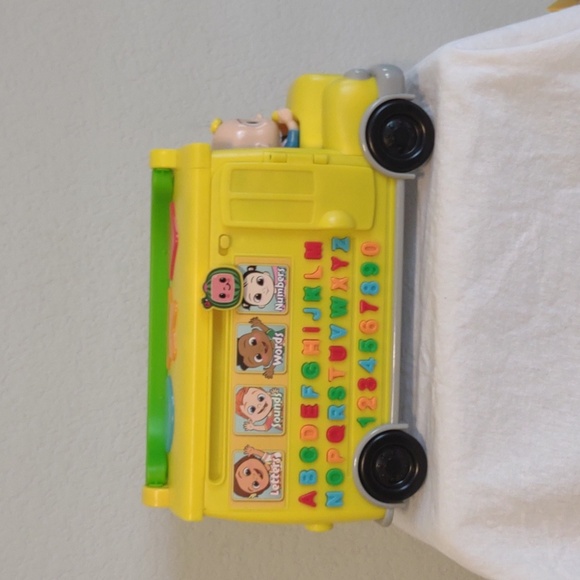 Cocomelon Other - Cocomelon yellow bus with alphabet and numbers. GUC